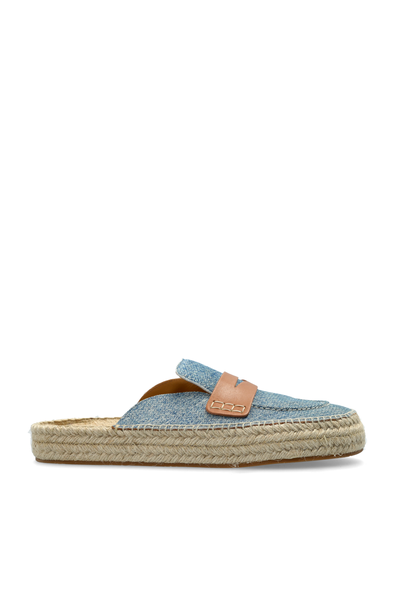 JW Anderson Denim Slide Sandals | Men's Shoes | Vitkac